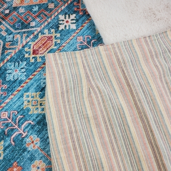 Wild Fable Multicolor Striped Skirt 10 - Picture 2 of 5